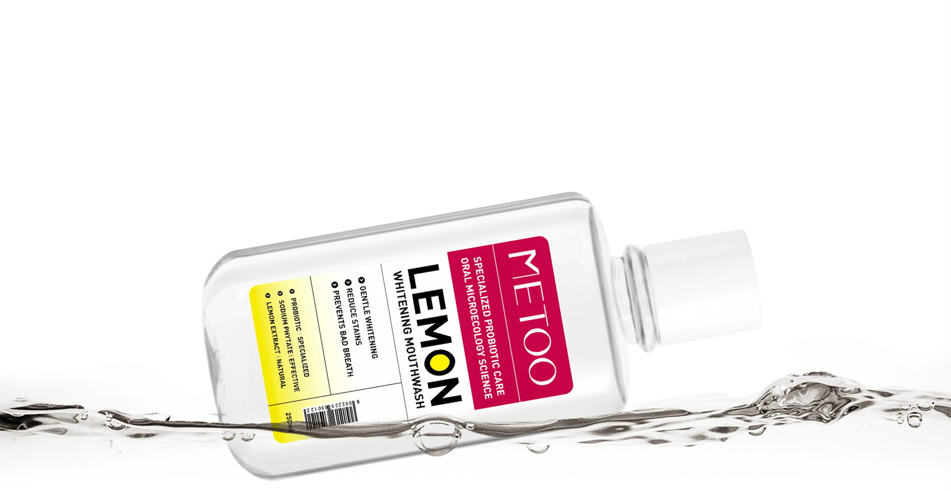 Lemon whitening Mouthwash 